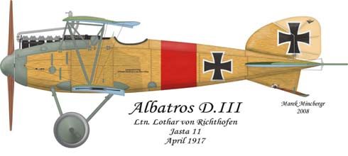 Von Ricthofen Albatros Dva